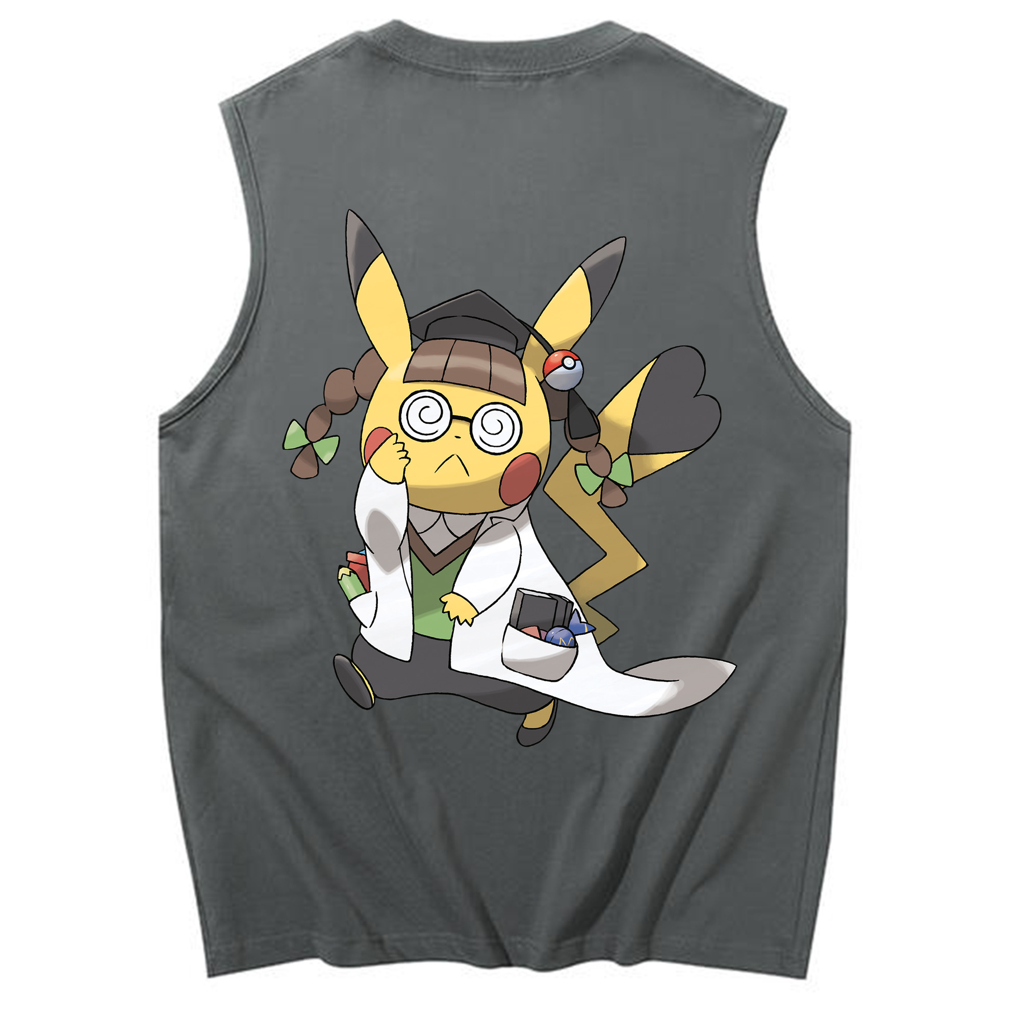 （画像用） ポケットモンスター Pokémon コットン100％タンクトップ（背面プリント）